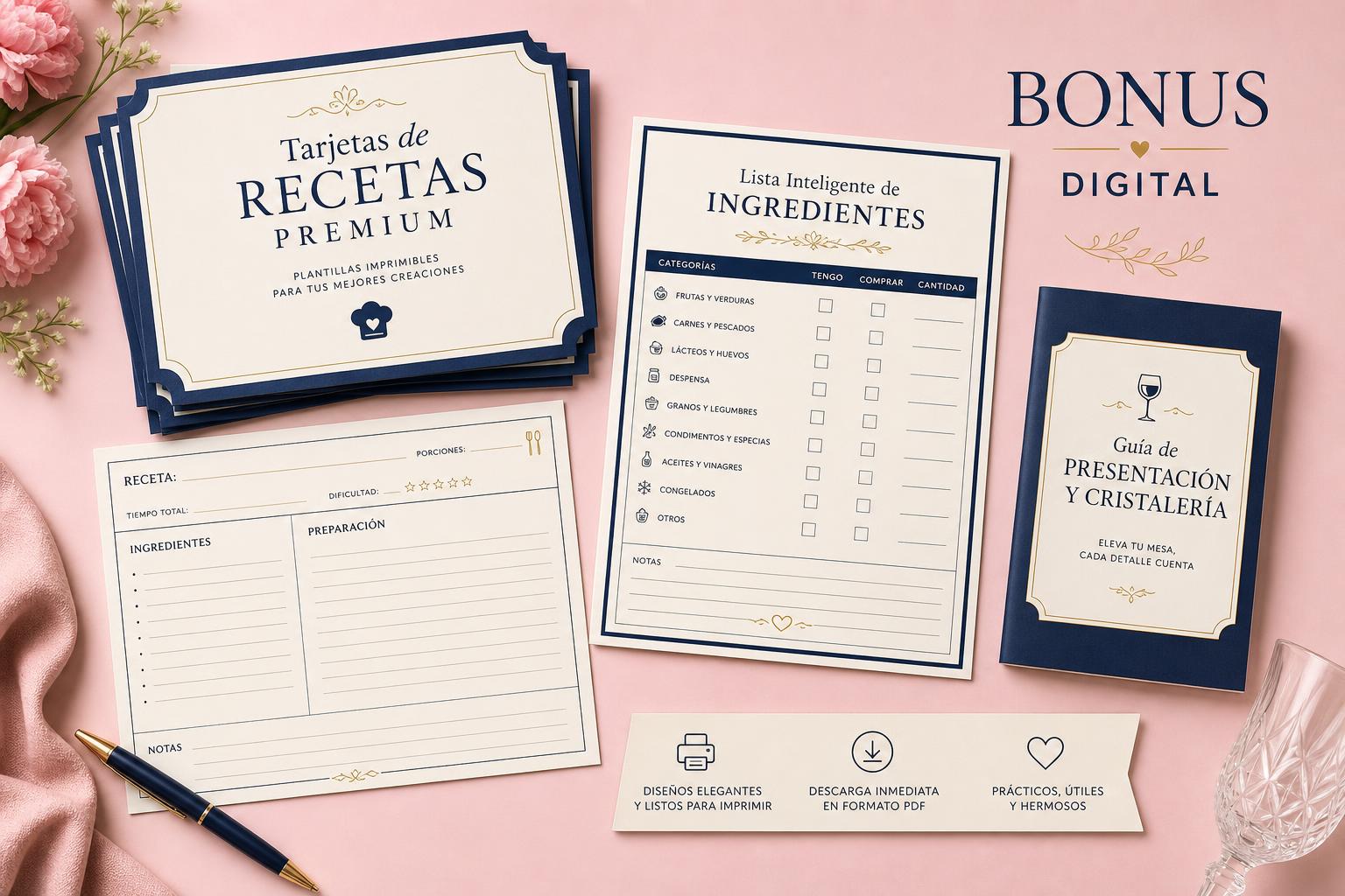 Bonos digitales incluidos