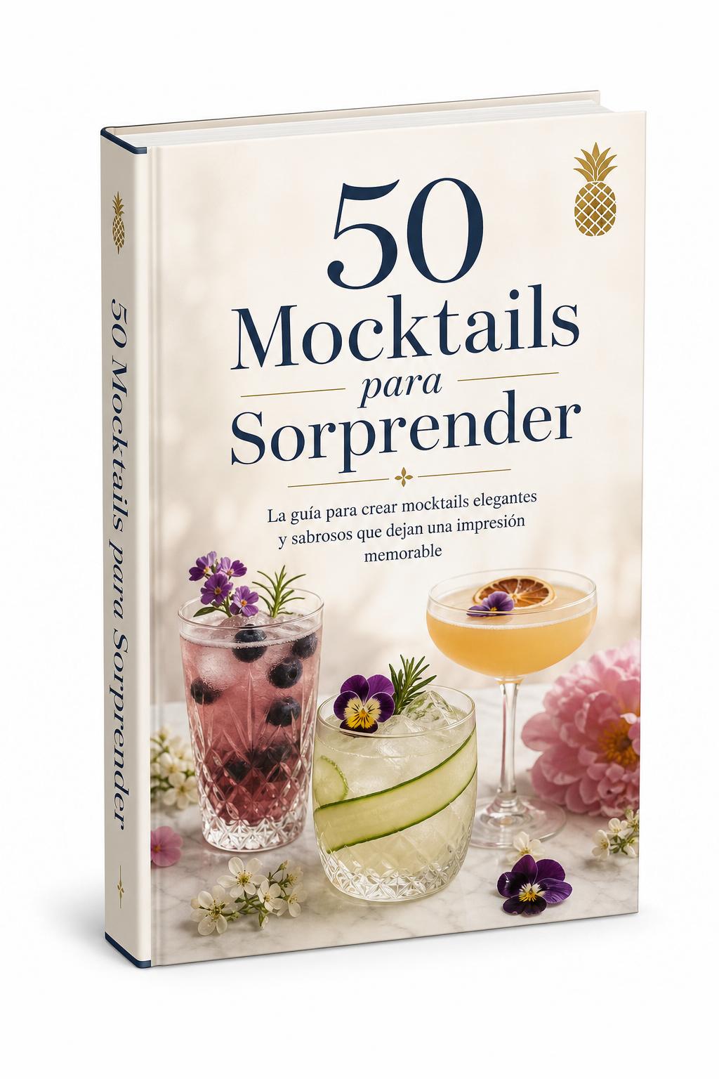 Portada del ebook 50 Mocktails para Sorprender